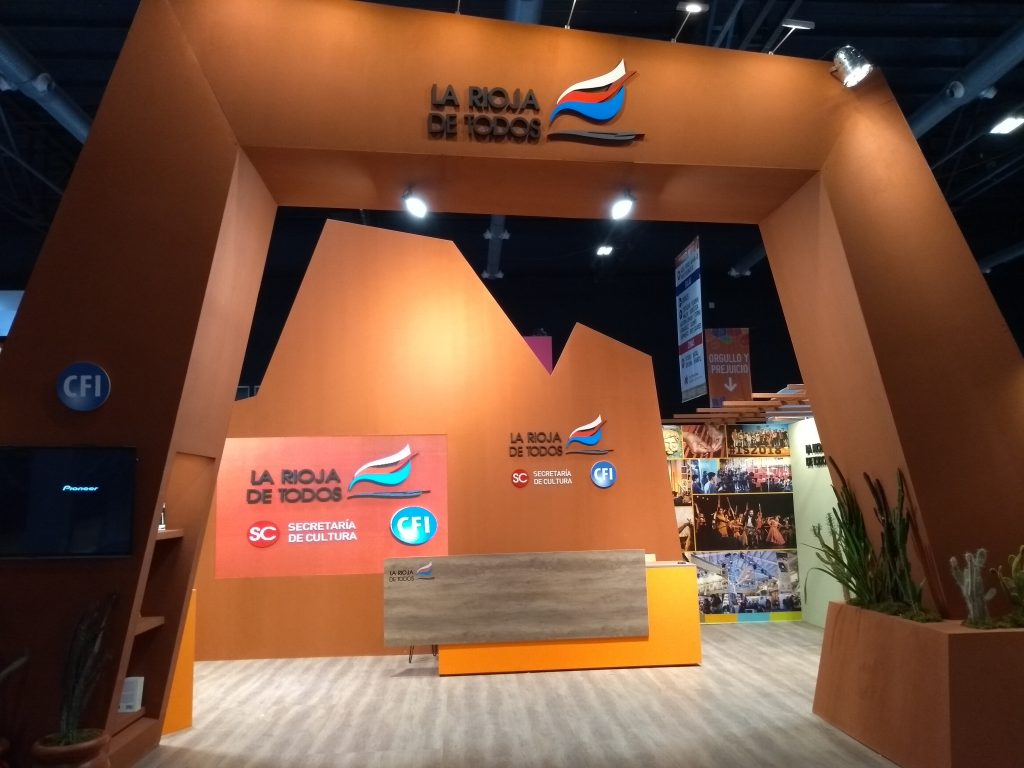 Stands realizados para la Secretaría de Turismo de La Rioja